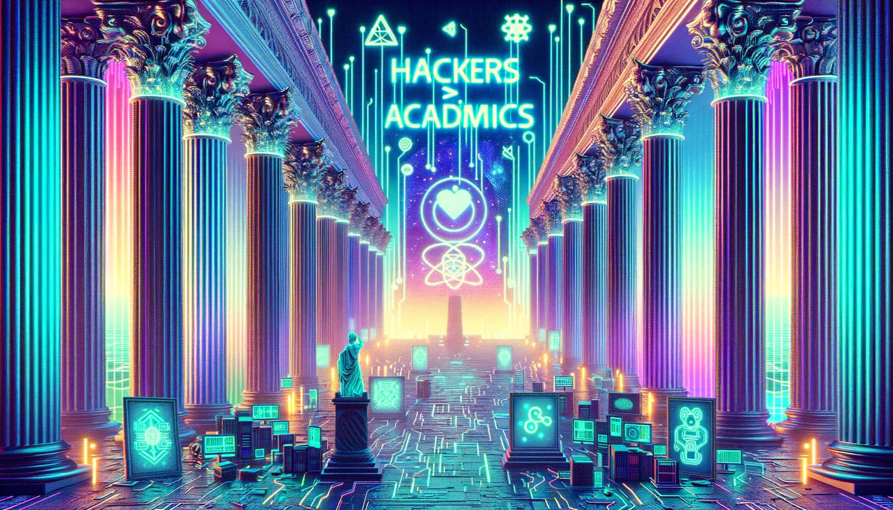 hackers > academics