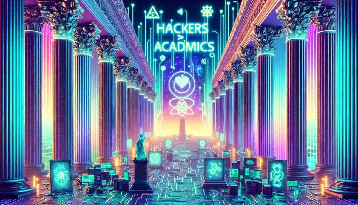 hackers > academics